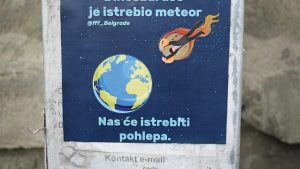 The dinosaurs were exterminated by a meteor. We will be exterminated by greed. - a translation in English language which is utterly true.